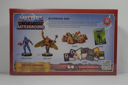 MOTU BATTLEGROUND MASTERS OF THE UNIVERSE FACTION WAVE 3 MAN E FACES BUZZ OFF - Picture 3 of 9