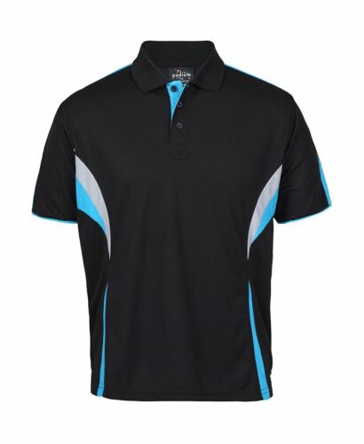 Podium Team Wear Cool Train Hard Polo with Sewn Mesh Panel Better Breathablility - Picture 3 of 72