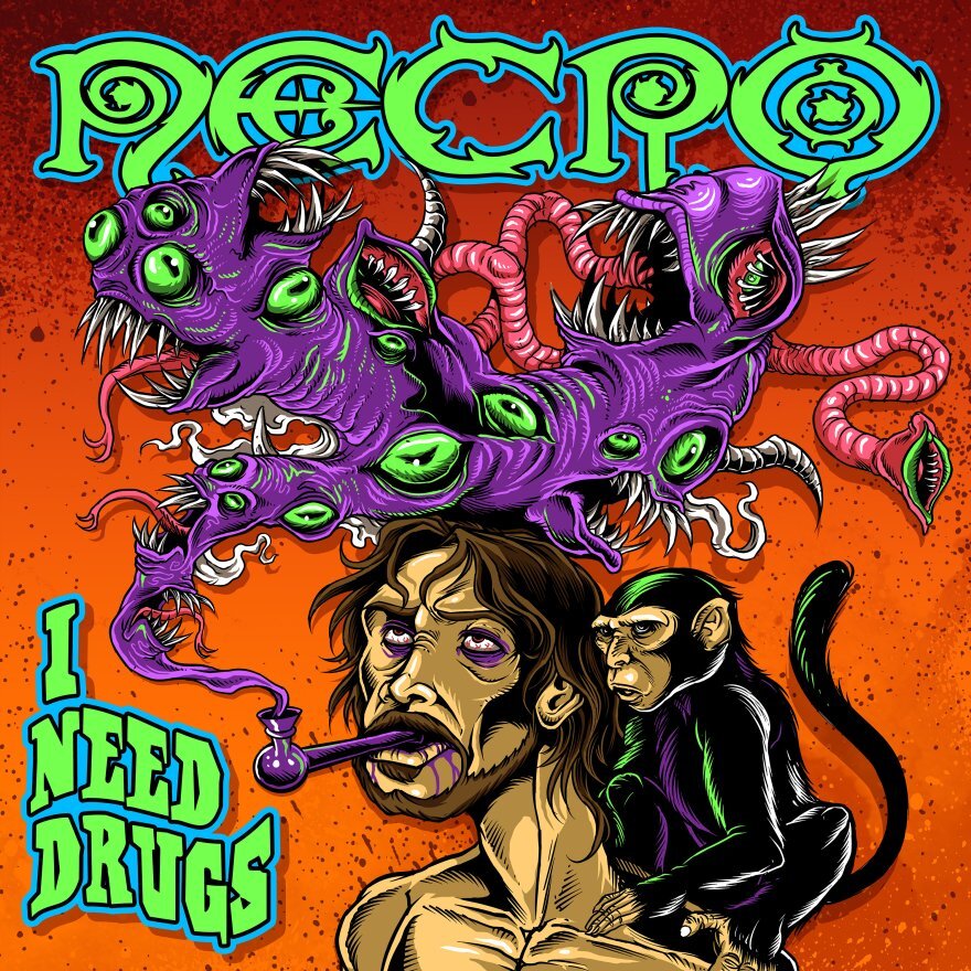レア！NECRO 2LP ONETWOTHREE – Kill Rock Stars