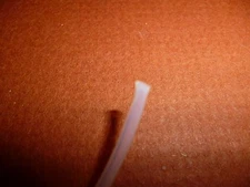 tubing for electronics wiring - 10 ft - #16 natural - Alpha Wire Corp