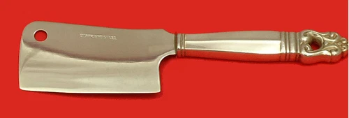 Royal Danish by International Sterling Silver Cheese Cleaver HHWS  Custom 5 1/2"