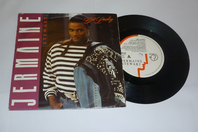 JERMAINE STEWART - Get Lucky - 1988 UK 7'' Vinyl Single
