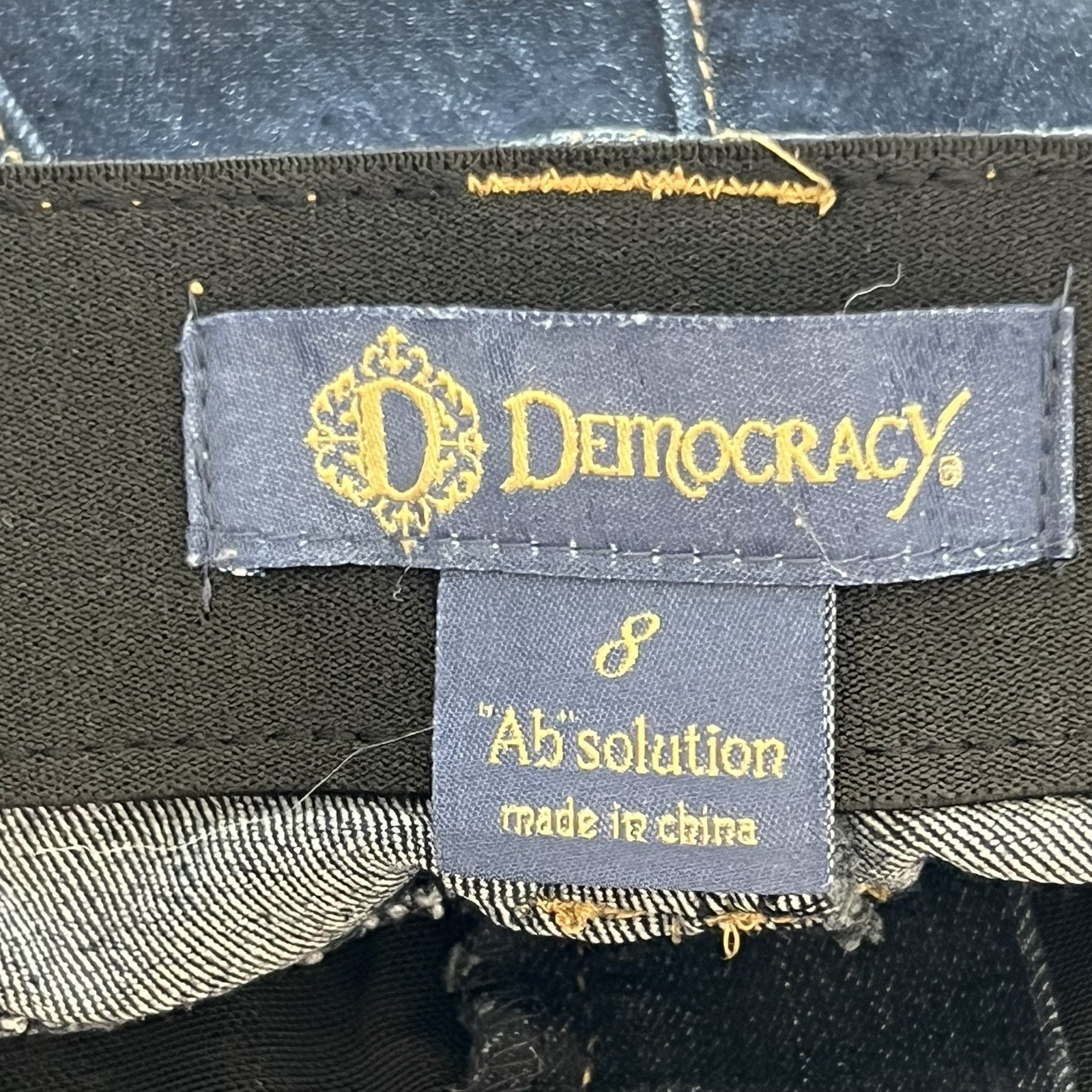 Democracy  AB Solution Itty Bitty Bootcut Jeans W… - image 8