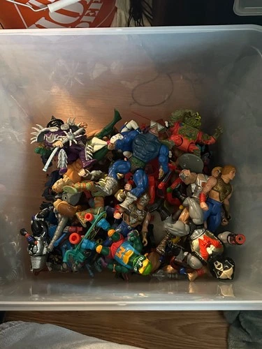 VINTAGE 80’s ACTION FIGURES HE MAN TMNT’s AND MORE