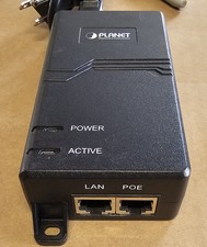 Planet POE-173 Ultra Power Over Ethernet PoE Injector 4-Pair UTP 60W
