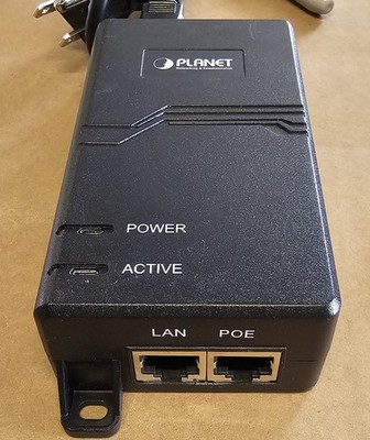 Planet POE-173 Ultra Power Over Ethernet PoE Injector 4-Pair UTP 60W