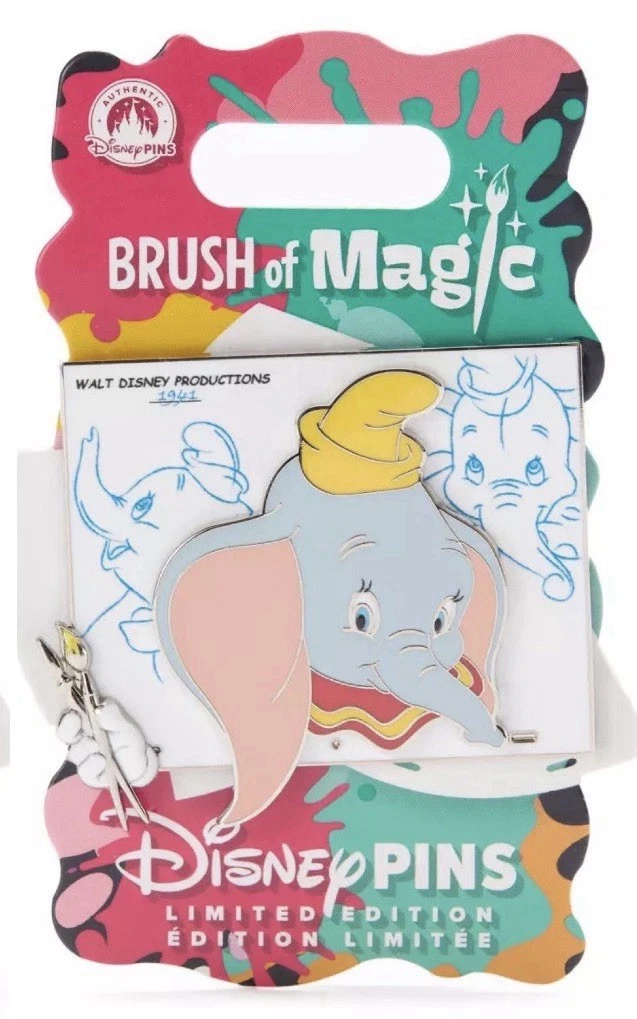 Dumbo Pin – Brush of Magic - Disney LE 3750 - #6 of 12 CONFIRMED