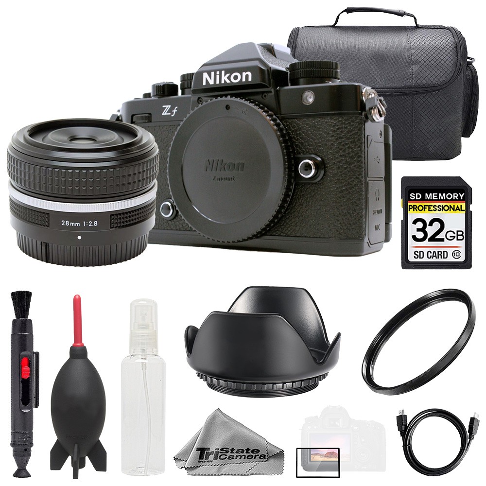 Nikon ZF + NIKKOR Z 28mm f/2.8 (SE) Lens +32GB + Bag+ UV
