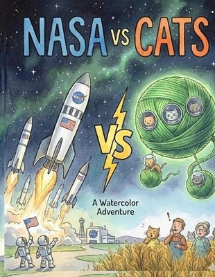 NASA vs CATS: Planet Meow Attacks Earth by Himalaya S. Paperback Book