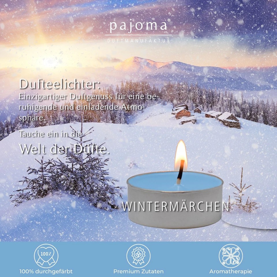 pajoma® Duft-Teelichter Sets | 26 Düfte | 4 Std Brenndauer Deko Kerze Duftkerzen - Bild 2 von 4
