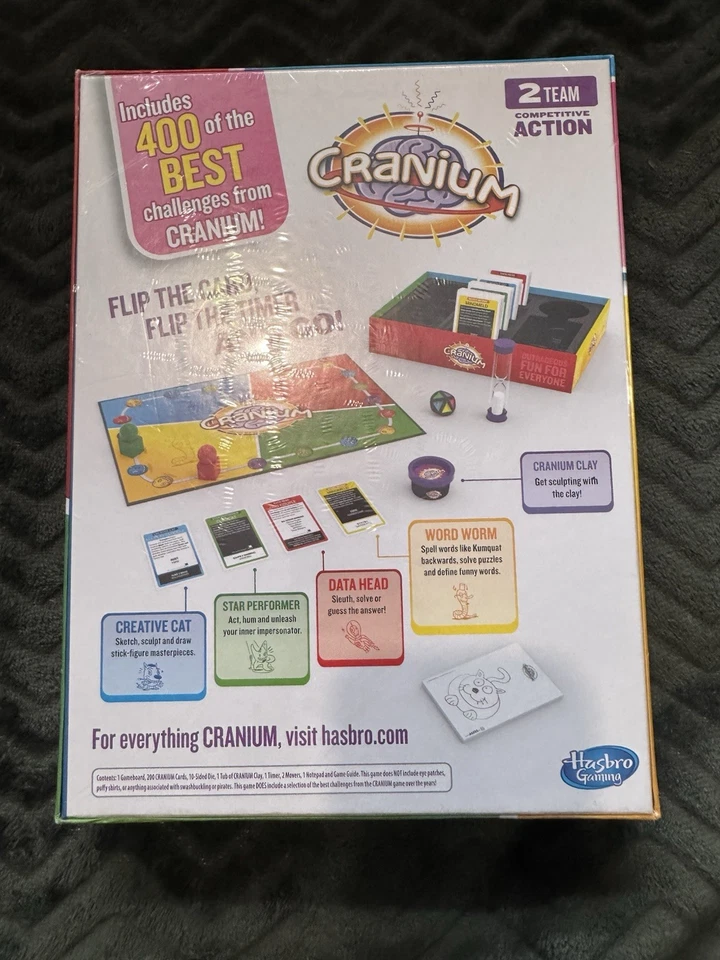 Cranium Board Game 2013 by Hasbro Gaming. NEW & SEALED, IDEAL CHRISTMAS GIFT - Image 3 of 4