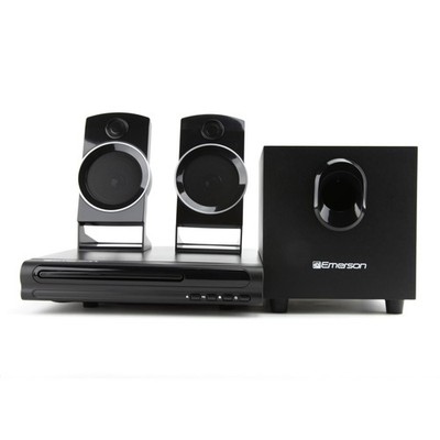 Emerson 21 Channel DVD Player and Speaker System with HDMI USB 1080p Upscaling