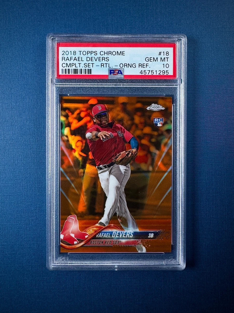 Topps Rafael Devers Baseball 2018 Season Sports Trading Cards