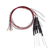 5pcs Pre-soldered Micro Surface Mount Device LED White Light Diode 0402 DC 6-18V