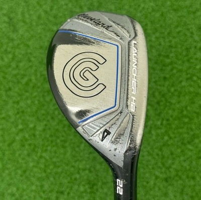 USED Cleveland Golf Launcher HB (4) HYBRID 22* Right Graphite Miyazaki 6s Stiff