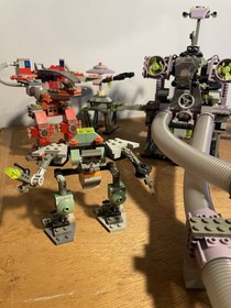 LEGO Life On Mars: 5 Sets Mostly Complete (7313 7317 7314 7315) Aero Tube Hangar