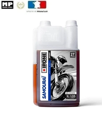 Huile IPONE samourai 2 Temps bidon 1 litre - Photo 1/2