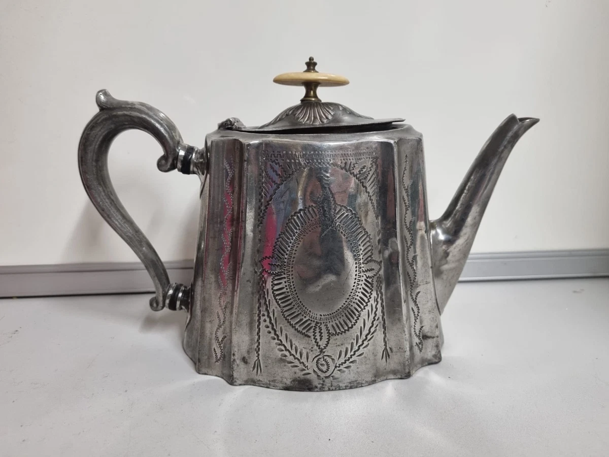 J Dixon Antique US Silver-Plated Teapots, Coffee Pots & Sets for