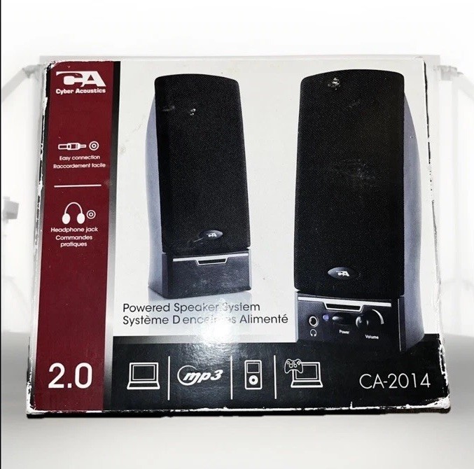 Full Stereo Sound Desktop Pc Speaker Set With Easy Controls