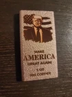 2024 Make America Great Again! Maga Donald Trump 5 oz. Copper Bar .999 Fine