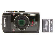 OLYMPUS TOUGH STYLUS TG-3 16MP Waterproof Digital Camera Black from JAPAN