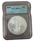 2009 American Silver Eagle IGC MS70