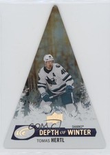 2023 Upper Deck Ice Depth of Winter White Frost 187/199 Tomas Hertl #DW-33 z9v