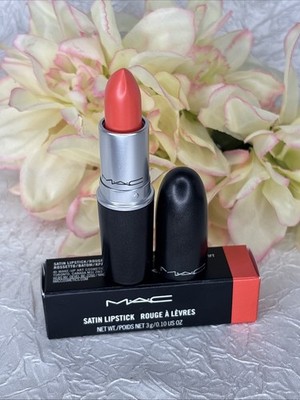 MAC Satin Lipstick - 823 Sushi Kiss -  Disc Full Size New In Box Free Shipping