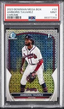 2023 BOWMAN MB CHROME #33 AMBIORIS TAVAREZ PSA 9