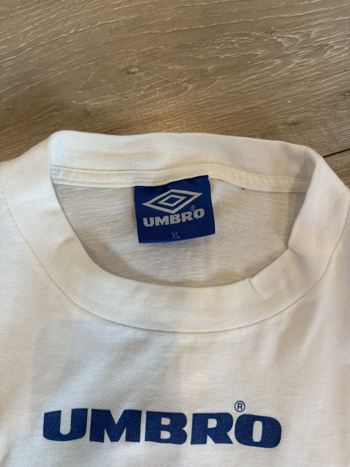 Vintage England Euro 96 Leisure Football Shirt 1996 Adults XL Umbro image 5