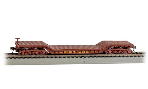 Coche plano deprimido central Bachmann 18338 52' Union Pacific #50001 | Zustand: New