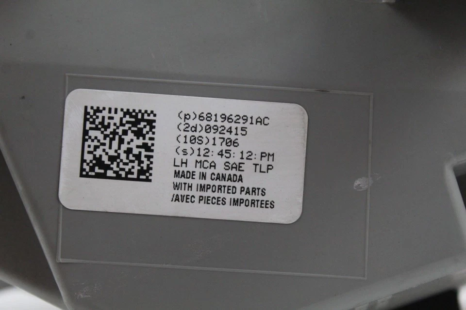 Left Driver Tail Light Chrome Trim Fits 2015-2023 CHRYSLER 300 OEM #41188 - Image 4 of 4