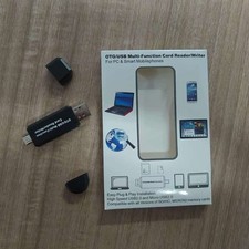 Micro USB OTG to USB 2.0 Adapter SD/Micro SD Card Reader With Standard USB Male