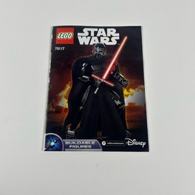 LEGO Star Wars Buildable Figure Kylo Ren Set 75117 W Manual
