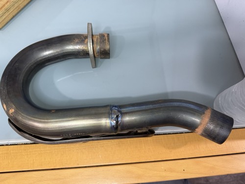 2008 Yamaha Yz450f Titanium Header Pipe Yz450f 08 09 & OEM - Picture 11 of 13