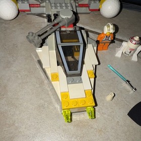 LEGO Star Wars Tie Fighter & Y-Wing Set 7150. 99% Complete W/ Instructions. Read