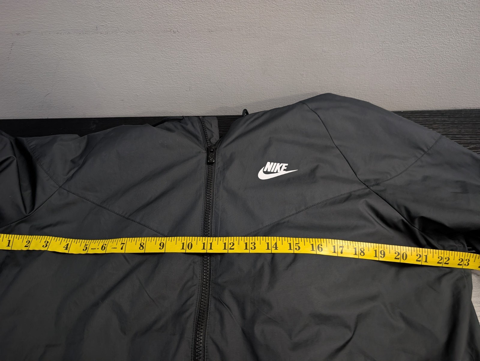 Nike Rare Windbreaker Windrunner Jacket Black Lar… - image 8