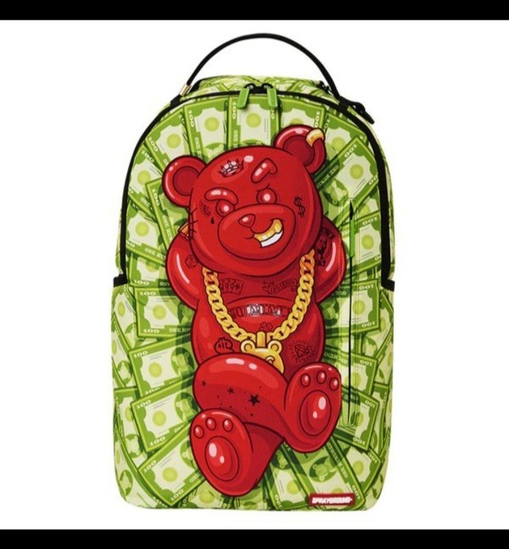 Rare Sprayground Diablo Money Dreams Backpack, a limited edition NWOT SPRAYGROUND DIABLO MONEY PLUCKING LIMITED EDITION BACKPACK  main image 4