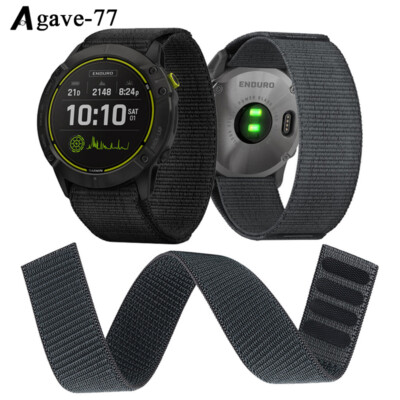 22mm 26mm Watch Band For Garmin Enduro UltraFit Loop Nylon Fabric