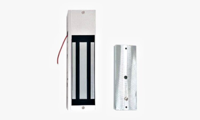 Single Door Magnetic Lock - 1200lb Holding Force, 12V DC, Heavy Duty, Secure