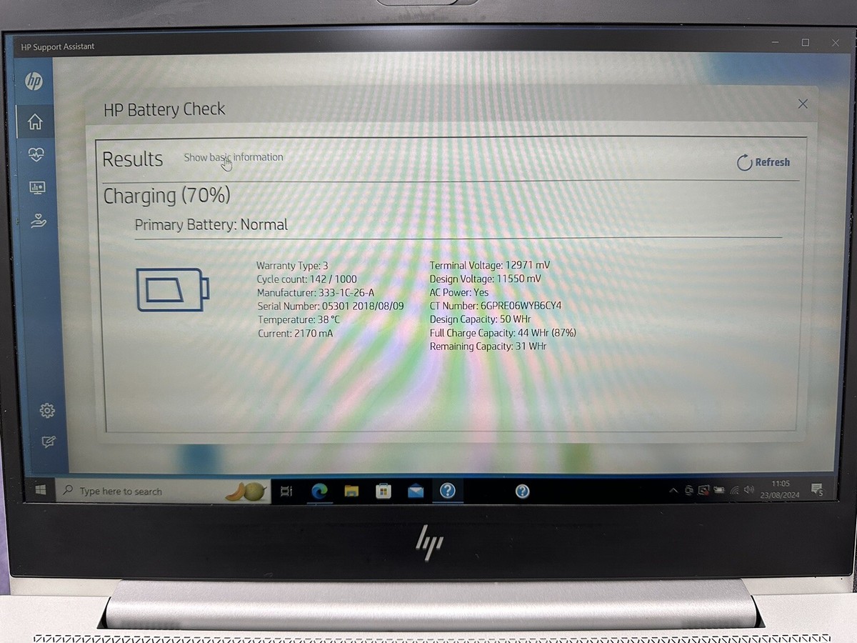 HP EliteBook 735 G5 AMD RYZEN Pro 2300U 8GB RAM 256 GB SSD