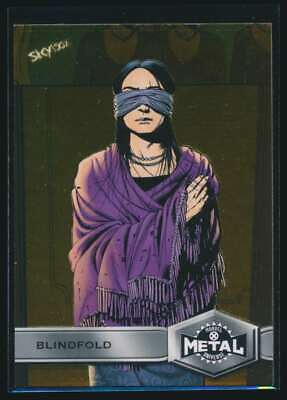 2020 Upper Deck Marvel X-Men Metal Universe Gold #108 Blindfold