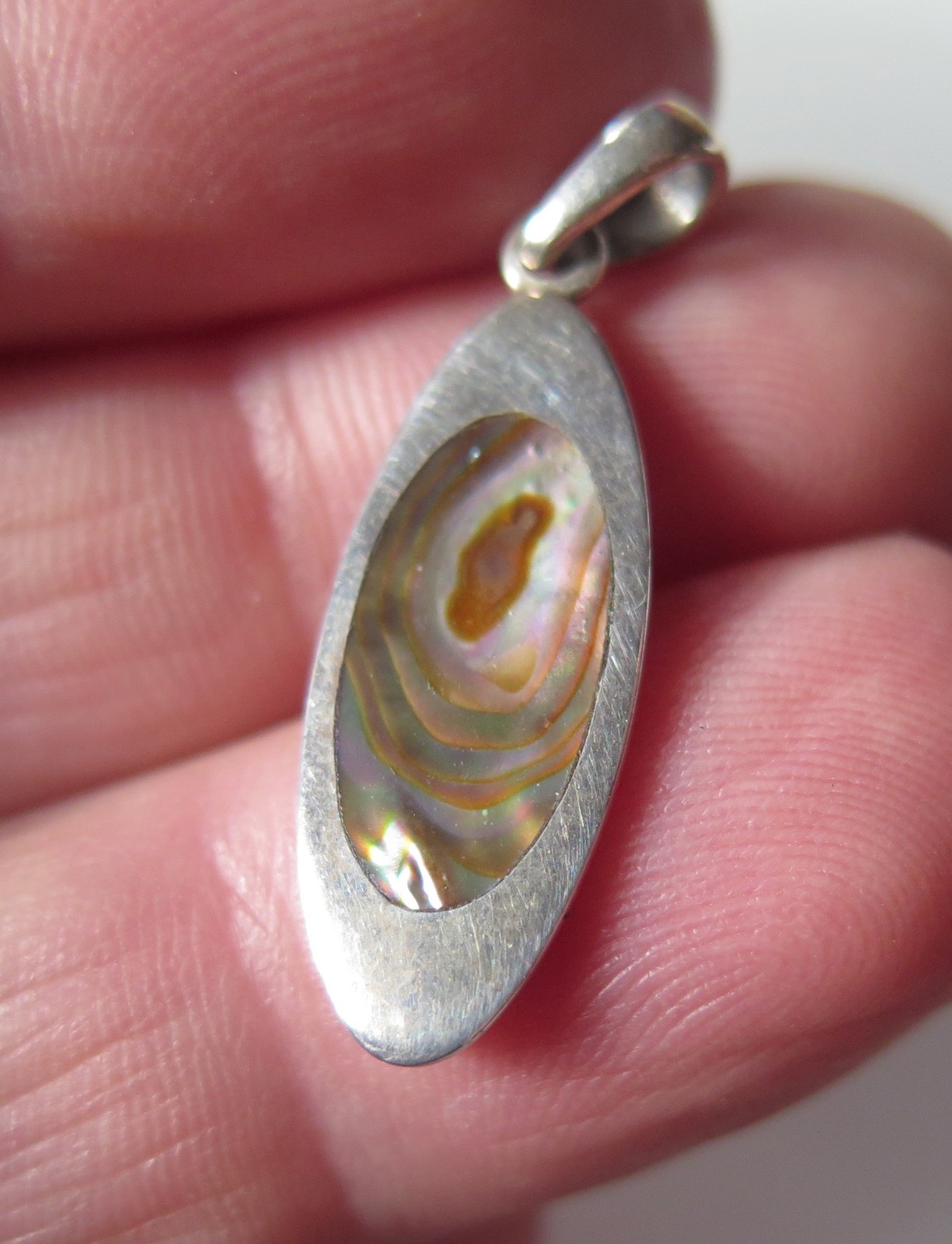 Pendentif Argent Massif Pawa Shell : Sublimez votre Décolleté avec la Nacre