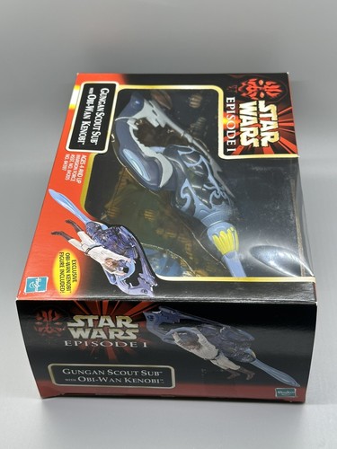 Star Wars Episode 1 Gungan Scout Sub with Obi-Wan 1999 - yellow plastic - Picture 6 of 12