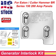 Generator Interlock Kit For Eaton / Cutler hammer BR Series 150 & 200Amp Panel