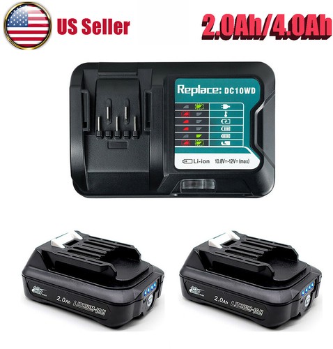 4Ah Battery For Makita BL1021B BL1020B 
