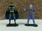 Vintage Batman: Animated Series BATMAN & JOKER Diecast Metal Figurines ERTL 1992