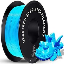 Geeetech 1.75mm PLA 3D Printer Filament, 1kg Spool 2.2lbs , Water Blue
