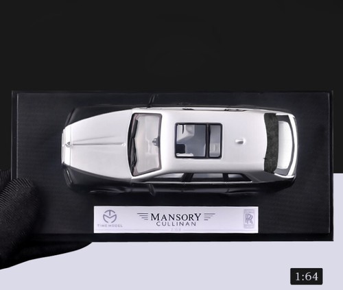 TIME MODEL 1/64 Alloy diecast car model Rolls-Royce Cullinan Black - Picture 5 of 5