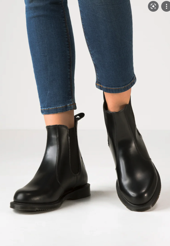 Dr. Martens FLORA Chelsea Boot in Black 